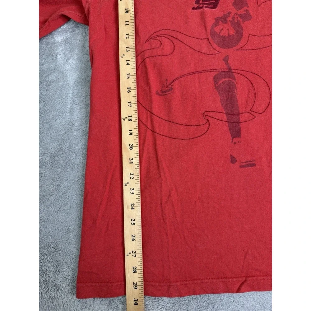 Vintage Y2K Nike LeBron James Short Sleeve T Shirt Men's Size Medium Red